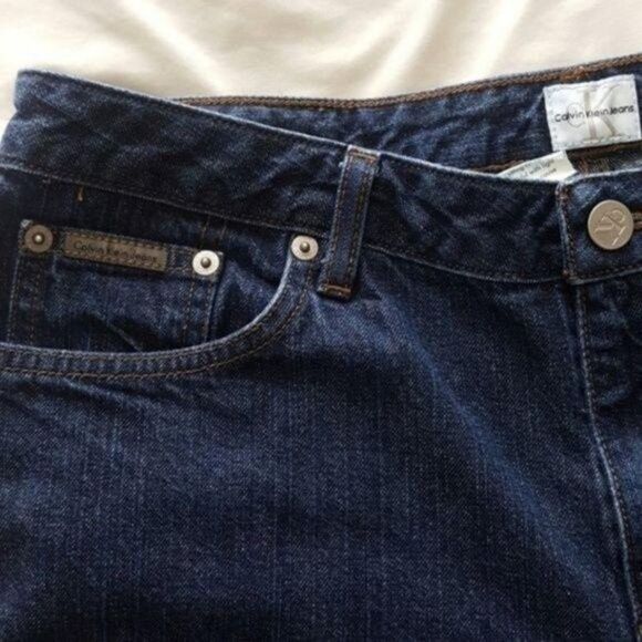Calvin Klein Bootcut Jeans Size 9 – Classic Fit Denim Pants - Picture 6 of 8